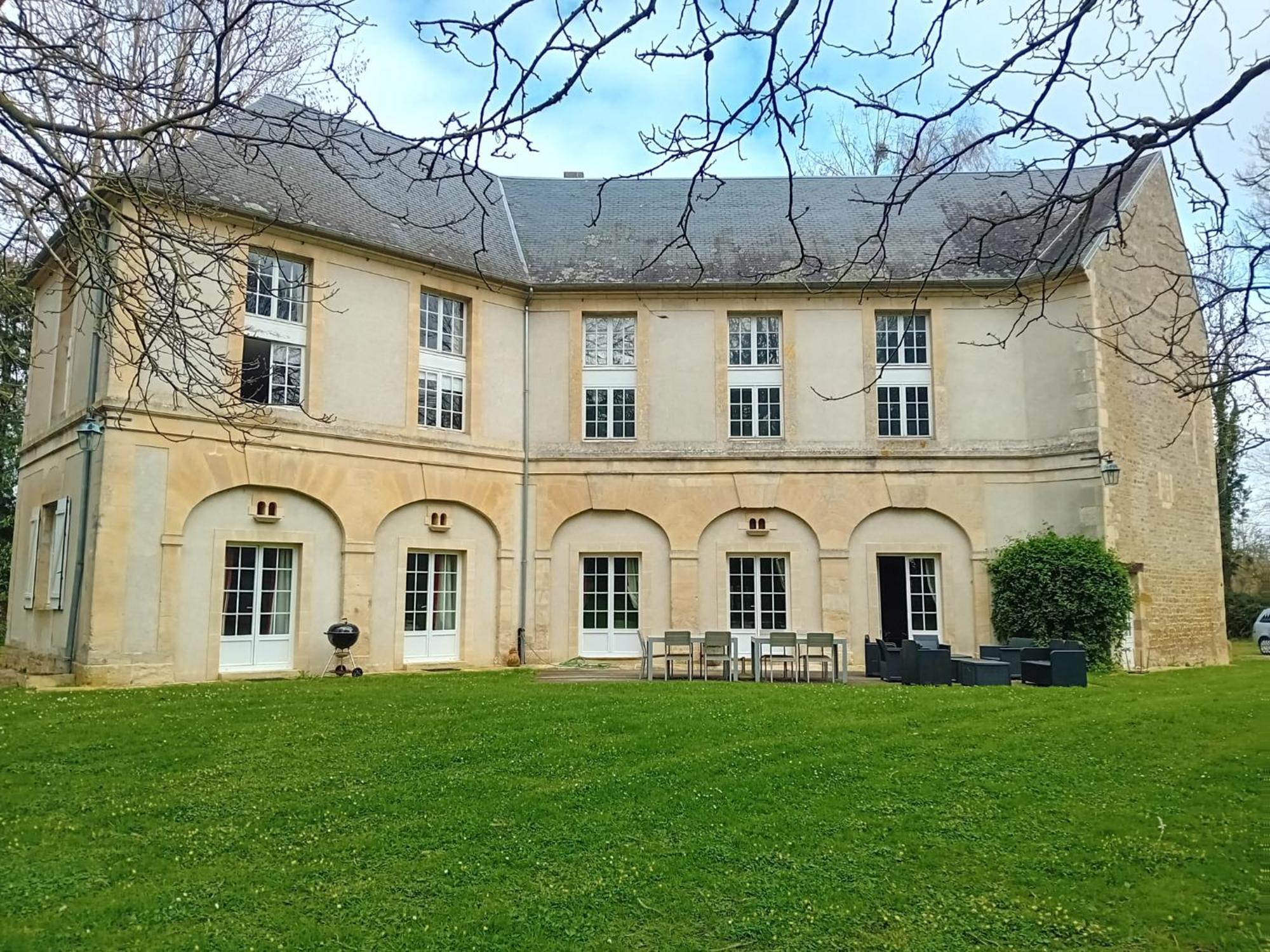 Magnifique Chateau Renove Proche Bourg Grand Parc Belle Terrasse Billard, Ping Pong, Proche Bayeux Et Plages Du Debarquement Tilly-sur-Seulles المظهر الخارجي الصورة